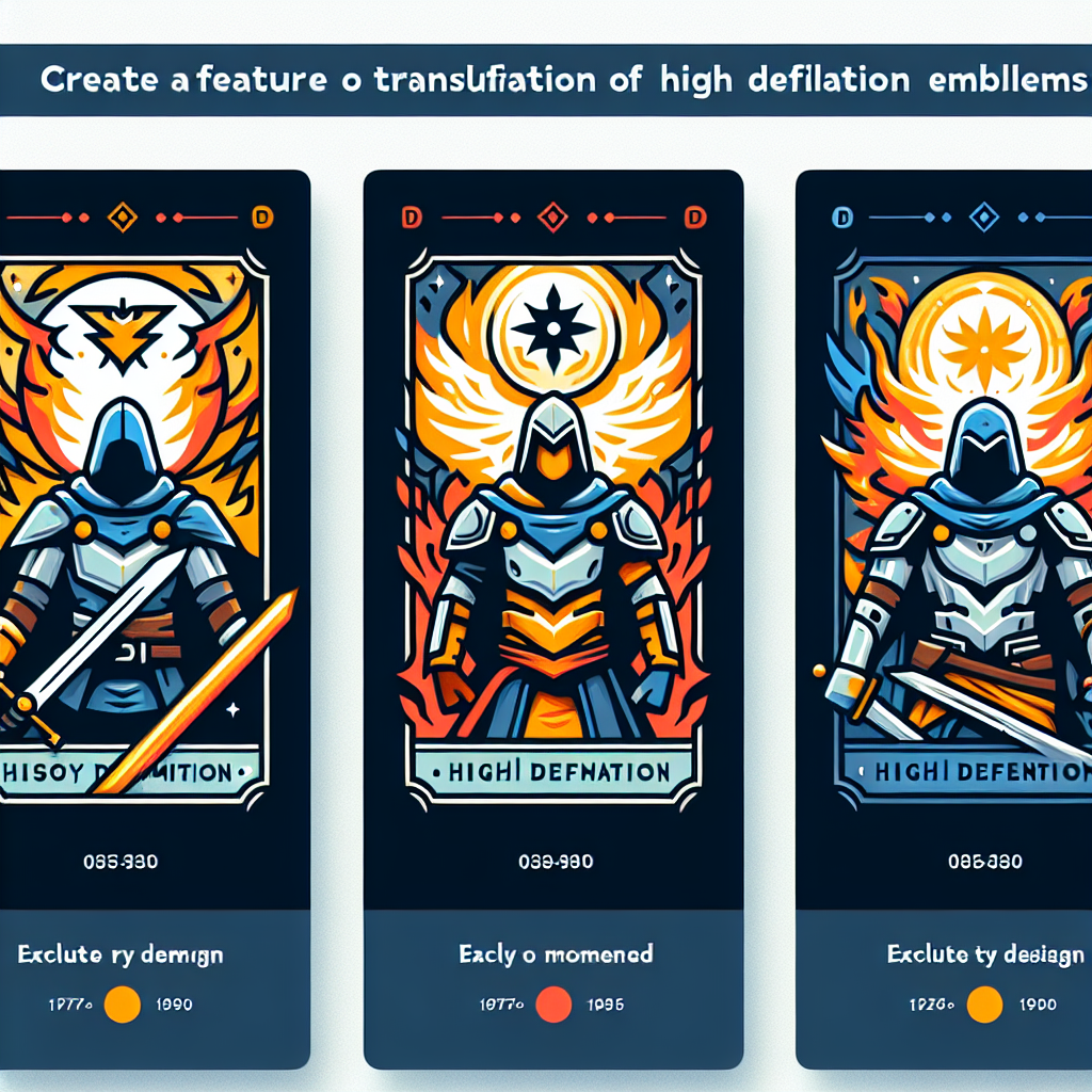 Exploring the Design Evolution of Mobile Legends HD Logos