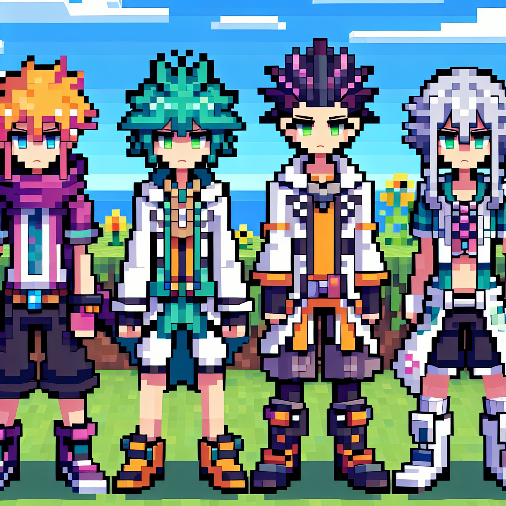 Anime-Inspired Minecraft Skins That Bring Your Favorite Characters to Life